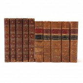 24 ANTIQUE LEATHERBOUND BRITIS