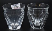 24 BACCARAT FRANCE CRYSTAL ROC