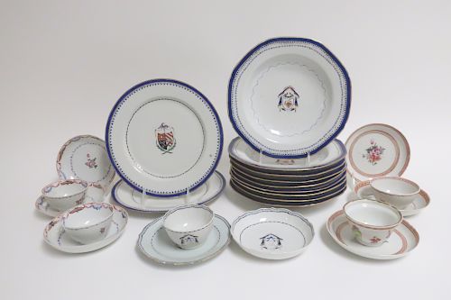 24 CHINESE EXPORT PORCELAIN
