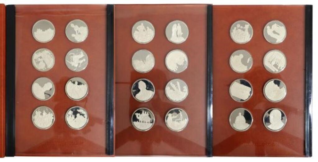 (24) CHURCHILL STERLING PROOF