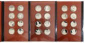 (24) CHURCHILL STERLING PROOF