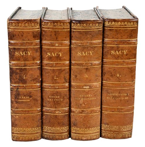 24 LEATHERBOUND VOLUMES, LA SACRA