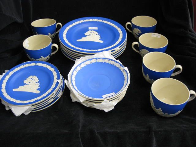 24 pc. Copeland Spode Jasperware