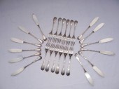 24 PC. FRENCH CHRISTOLFE SILVE