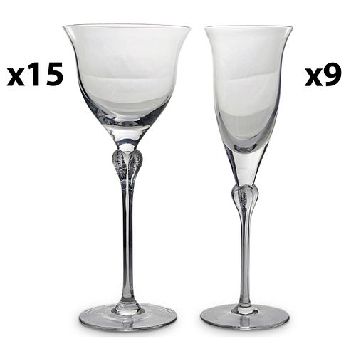 (24 PC) GERMAN SPIEGELAU CRYSTAL