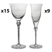 (24 PC) GERMAN SPIEGELAU CRYST