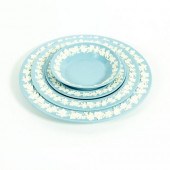 24 PC WEDGWOOD QUEENSWARE BLUE