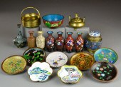 (24) Pcs. Chinese Cloisonne &