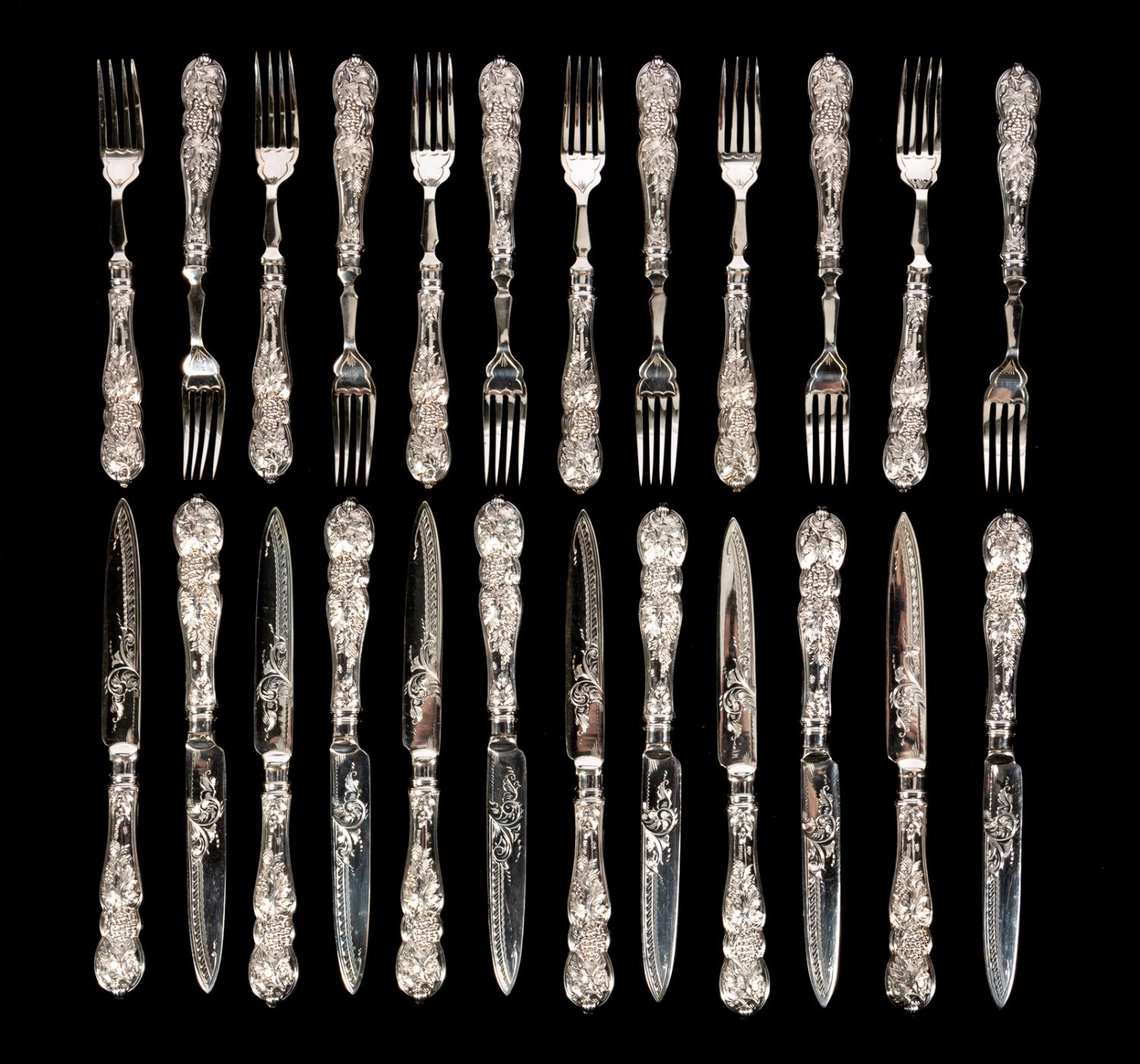 24 PCS JOHN BIGGIN SHEFFIELD