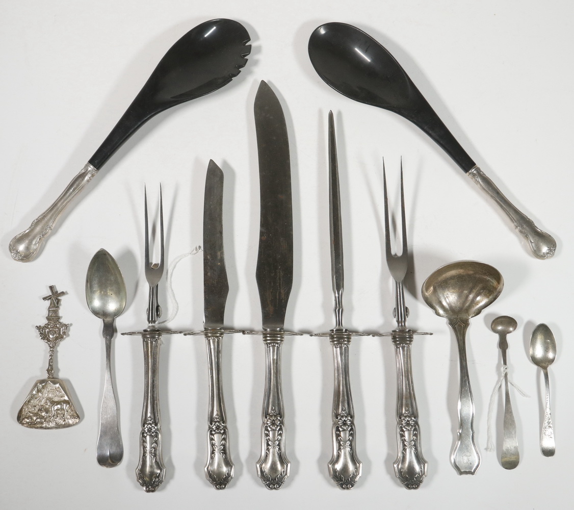 (24 PCS) SILVER FLATWARE (24) Piece