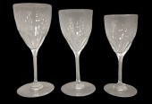 24 PIECE BACCARAT CRYSTAL GLAS