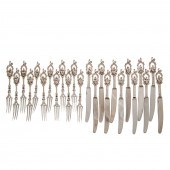24-PIECE GERMAN SILVER "APOSTL