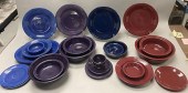 24 PIECES FIESTAWARE INCLUDING