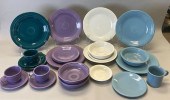 24 PIECES FIESTAWARE SOME VINT