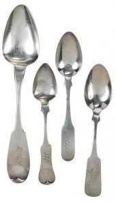 24 PIECES GEORGIA COIN SILVER