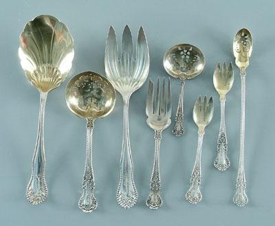24 pieces Gorham sterling flatware: