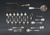 24 PIECES STERLING FLATWARE12