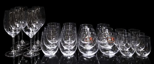 (24) RIEDEL COLORLESS GLASS