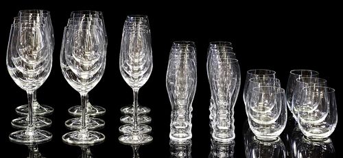 (24) RIEDEL COLORLESS GLASS