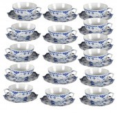 24 ROYAL COPENHAGEN PORCELAIN
