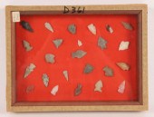 24 small arrowheads/bird point