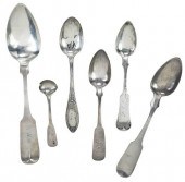 24 SOUTHERN COIN SILVER SPOONS