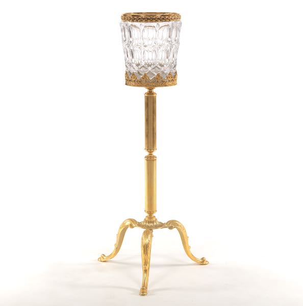 24K GOLD PLATED AND CRYSTAL