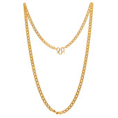 24K YELLOW GOLD NECK CHAIN<br>