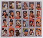 24PC 1952-54 TOPPS BASEBALL ES