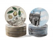 24PC FITZ & FLOYD PORCELAIN AC