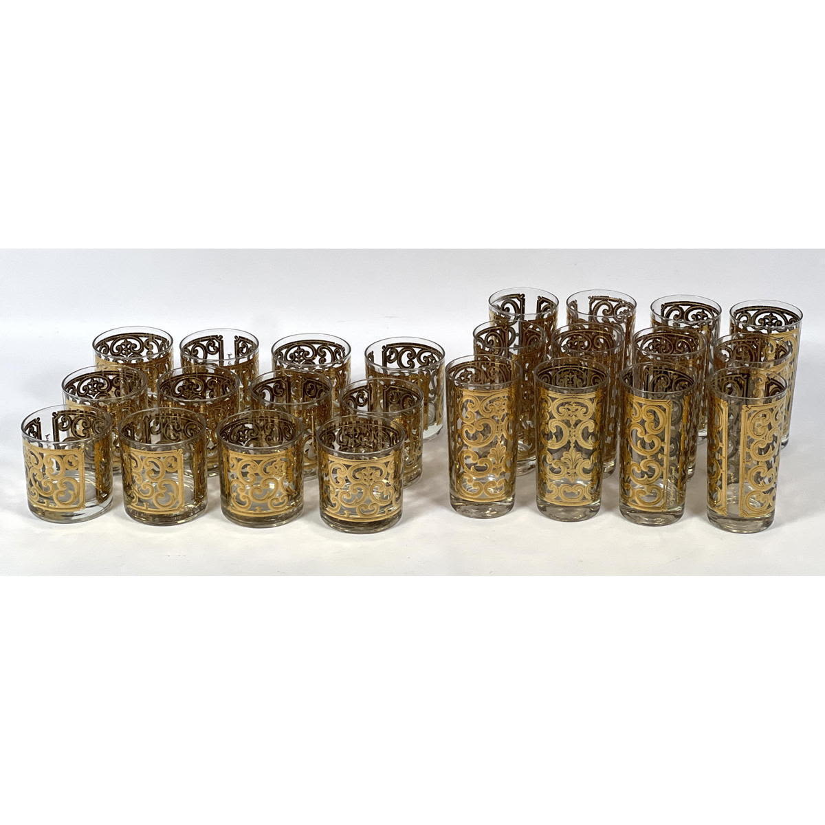24pc GEORGES BRIARD Gilt