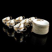 24PC MEITO CUP & SAUCER SET, M