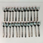 24PC WESTMORLAND STERLING SILV