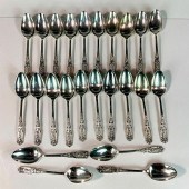 24PC WESTMORLAND STERLING SILV