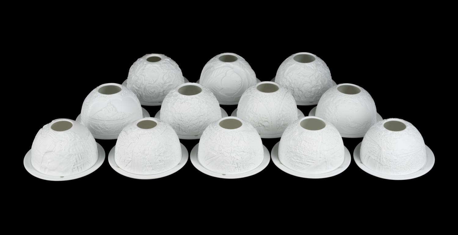 24PCS BERNARDAUD BISQUE