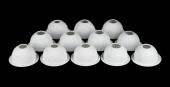 24PCS BERNARDAUD BISQUE LITHOP