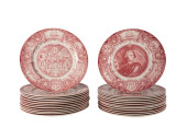 24PCS WEDGWOOD, GEORGIA HISTOR