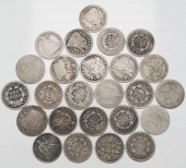 (25) 1850S U.S. SEATED LIBERTY