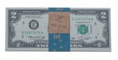 25-1976 $2 BANK WRAPPED & CONS