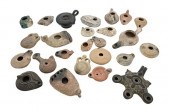 25 ANCIENT POTTERY OBJECTS25 A