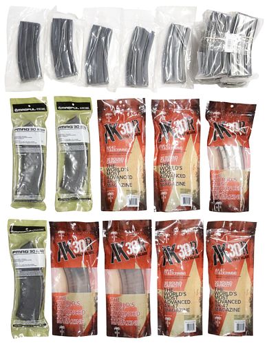 (25) AR-15 &AMP; AK-47 MAGAZINES,