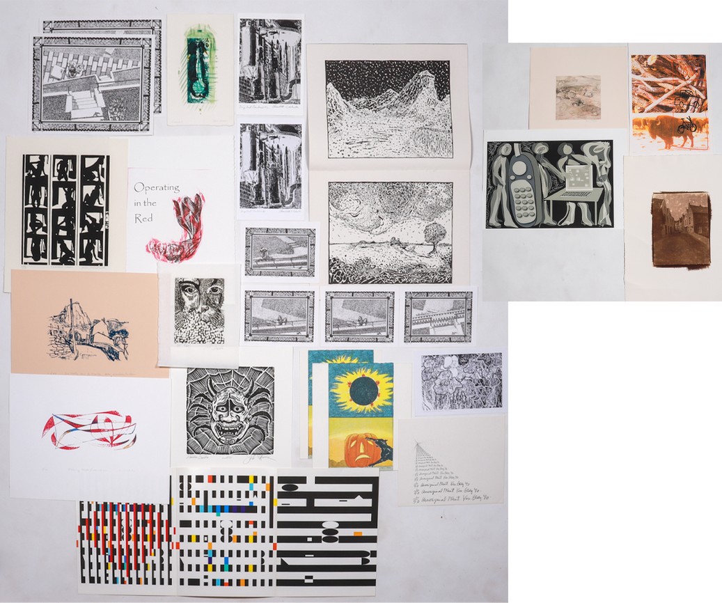 (25) Assorted prints (24) in