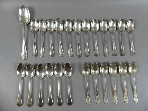 25 ASSORTED STERLING SPOONSLot