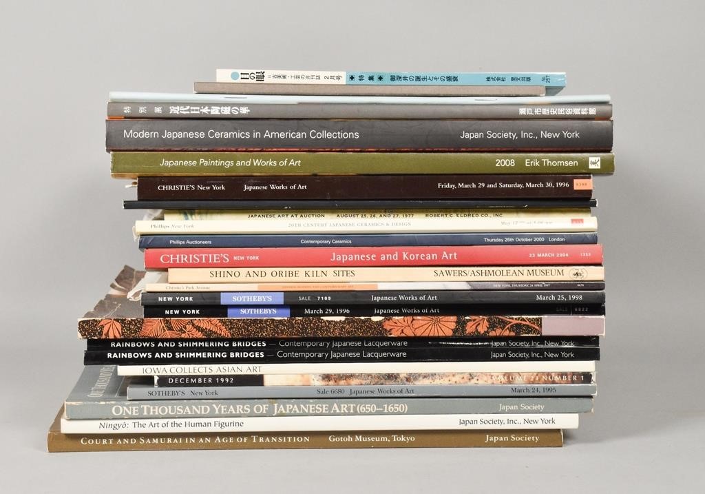 25 CATALOGUES ON JAPANESE ART21