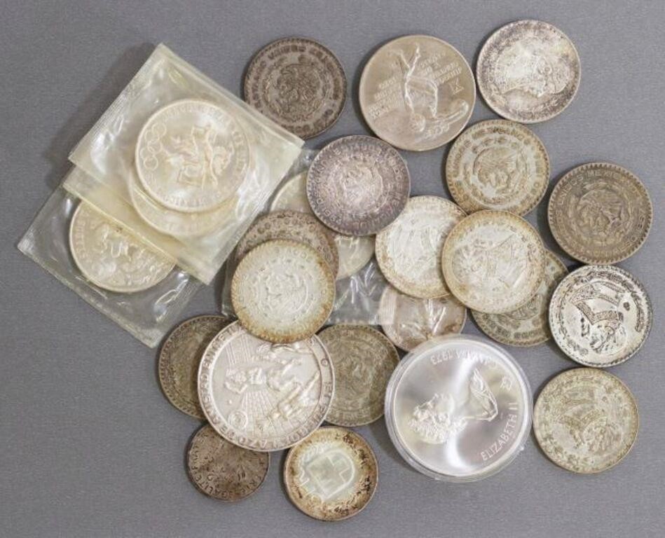 (25) COINS & MEDAL MEXICO,