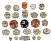 (25) COLLECTION OF ENAMELED TR