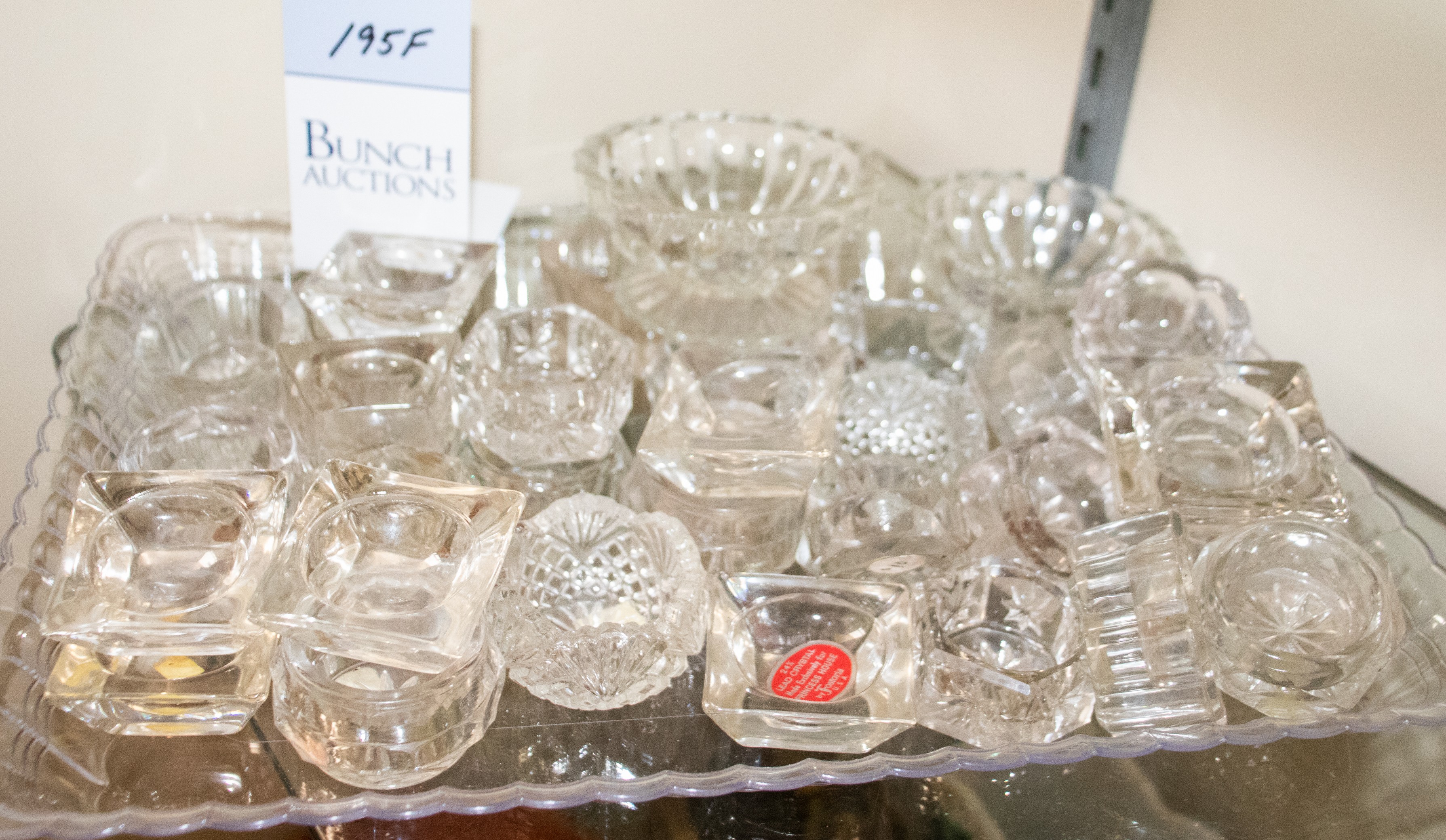 (25+) Glass open salts