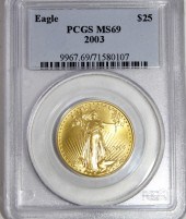 $25 LIBERTY EAGLE GOLD COIN 20