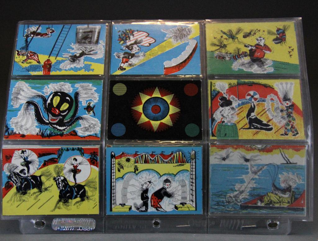 (25) Magic Action Trading Cards &