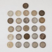 25 MORGAN SILVER DOLLARS & 1 S